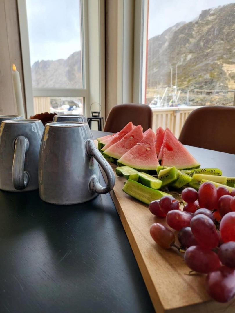 Spektakulaer Rorbu I Autentiske Omgivelser Ballstad Esterno foto